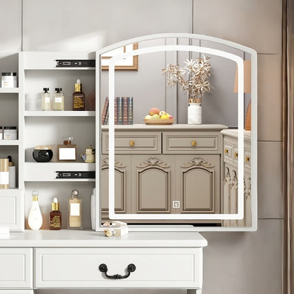 Vanity Tables with Storage Drawers for Dressing and Daily Routines in Bedroom detail image - detail view 15