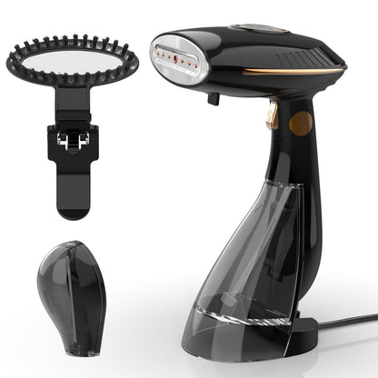 Handheld Garment Steamer 1500W Portable Fabric Steamer Quick Heat Continuous Steam for Removing Wrinkles Creases from Clothes Curtains Upholstery Travel Home Use