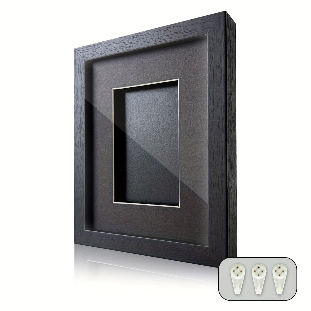 Trading Card Display Case Wall Mounted Wood Frame – Pokemon TCG Sports Cards 35–360pt Compatible, 1/2/4/6/10 Grid Options, Card Collector Gift for Teen & Adult Ages 14+
