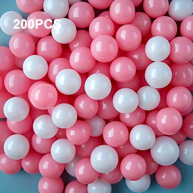 Ball Pit Balls 100/200 Pcs for Babies Toddlers Non-Toxic PE Colorful Ocean Play Balls for Ball Pit Pool Hand Foot Coordination Sensory Toy Birthday Gift Boys Girls