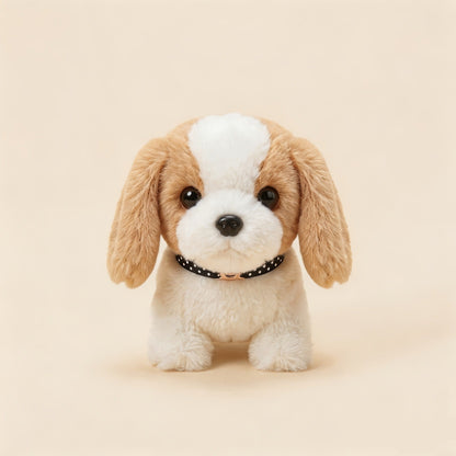 Interactive Walking Plush Pet Toy 9 Styles – Golden Retriever Husky Saint Bernard Kitten Chick Electric Realistic Barking Stuffed Animal, Best Birthday Gift for Toddlers Kids Ages 3+