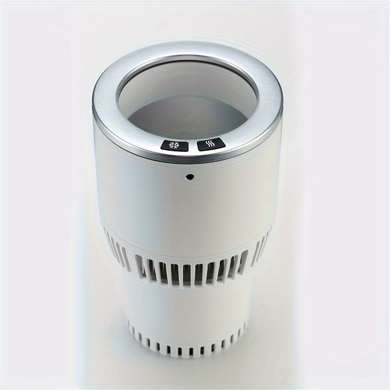 Car Cup Warmer & Cooler 2-in-1 – 12V Electric Heated & Cooled Beverage Holder for Car, Heats to 140°F Cools to 21°F, Smart Auto Mug Warmer for Commuters, Travelers & Road Trips