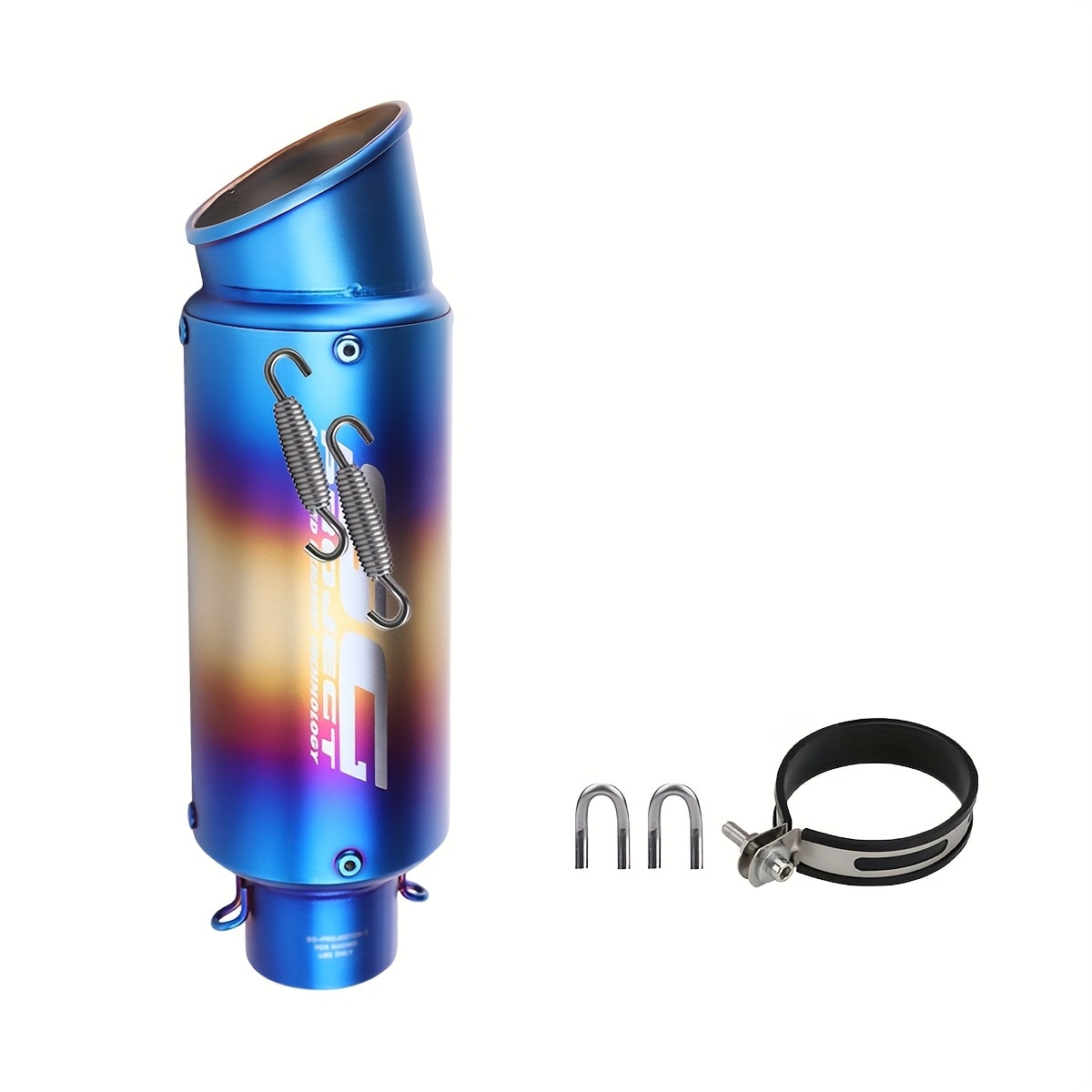 Motorcycle Exhaust Pipe 51mm & 60mm - Stainless Steel Slip-On for NMAX 125/155, Suzuki GSX650F, GSX1250 & GSX650R | Performance Exhaust Upgrade