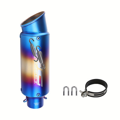 Motorcycle Exhaust Pipe 51mm & 60mm - Stainless Steel Slip-On for NMAX 125/155, Suzuki GSX650F, GSX1250 & GSX650R | Performance Exhaust Upgrade