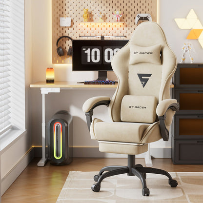 Gaming Chair shown in the 20-Beige option