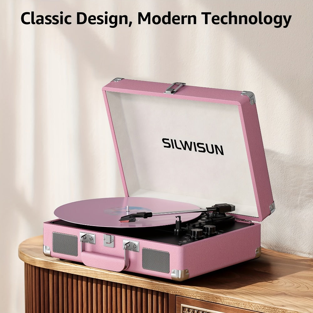 Vinyl Record, Wireless, Portable, Player, Built for Music Listening and Collecting detail image - detail view 12