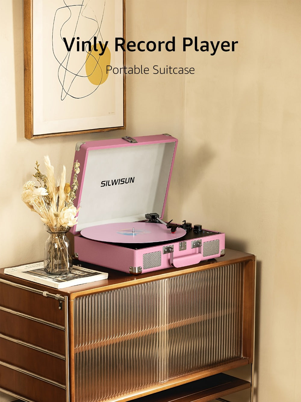 Vinyl Record, Wireless, Portable, Player, Built for Music Listening and Collecting detail image - detail view 22