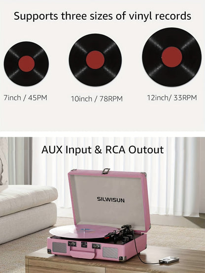Vinyl Record, Wireless, Portable, Player, Built for Music Listening and Collecting detail image - detail view 27
