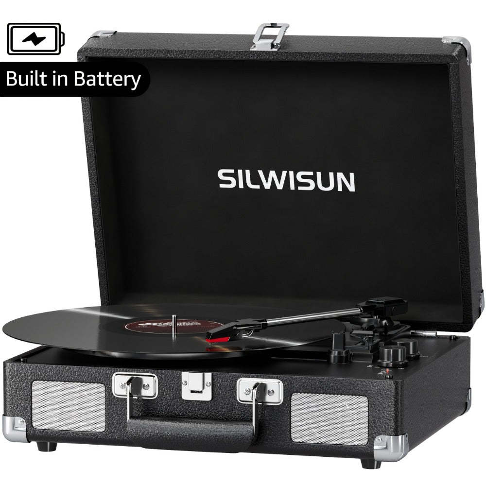 Vinyl Record, Wireless, Portable, Player, Built for Music Listening and Collecting detail image - detail view 3
