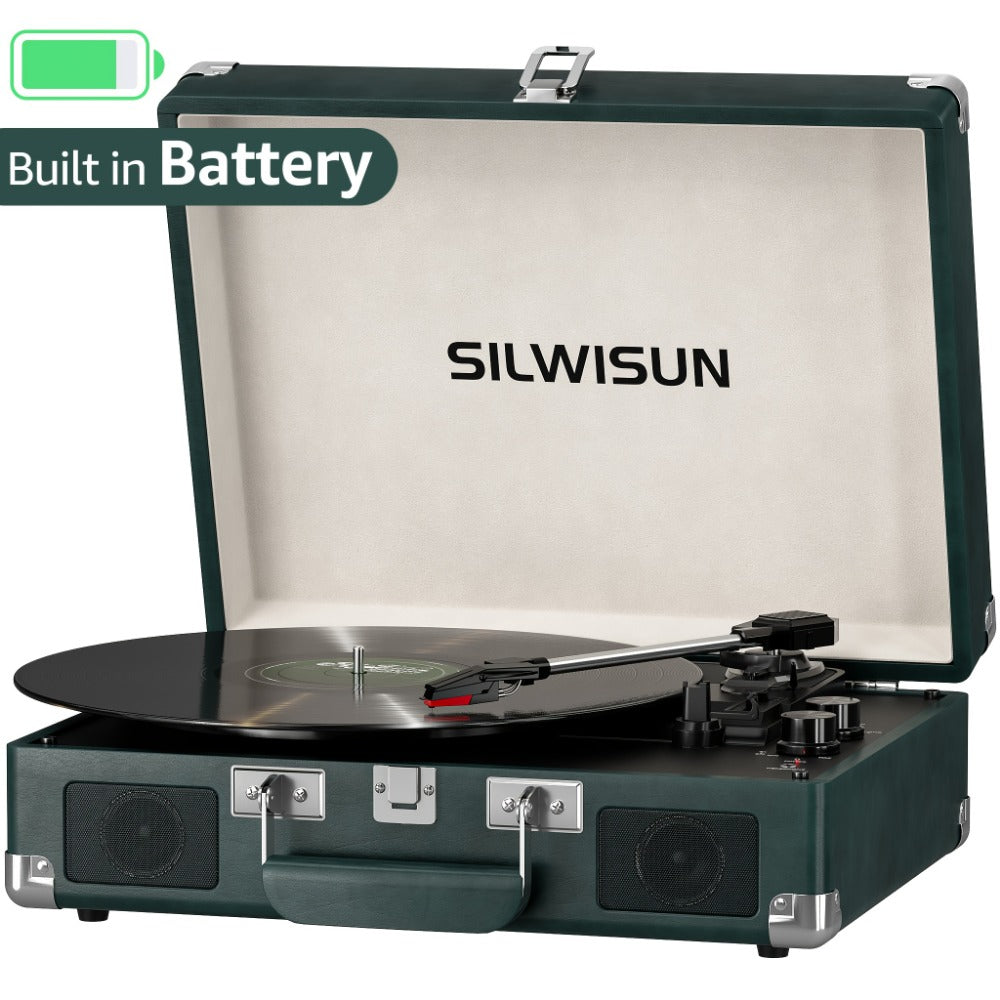 Vinyl Record, Wireless, Portable, Player, Built for Music Listening and Collecting detail image - detail view 32