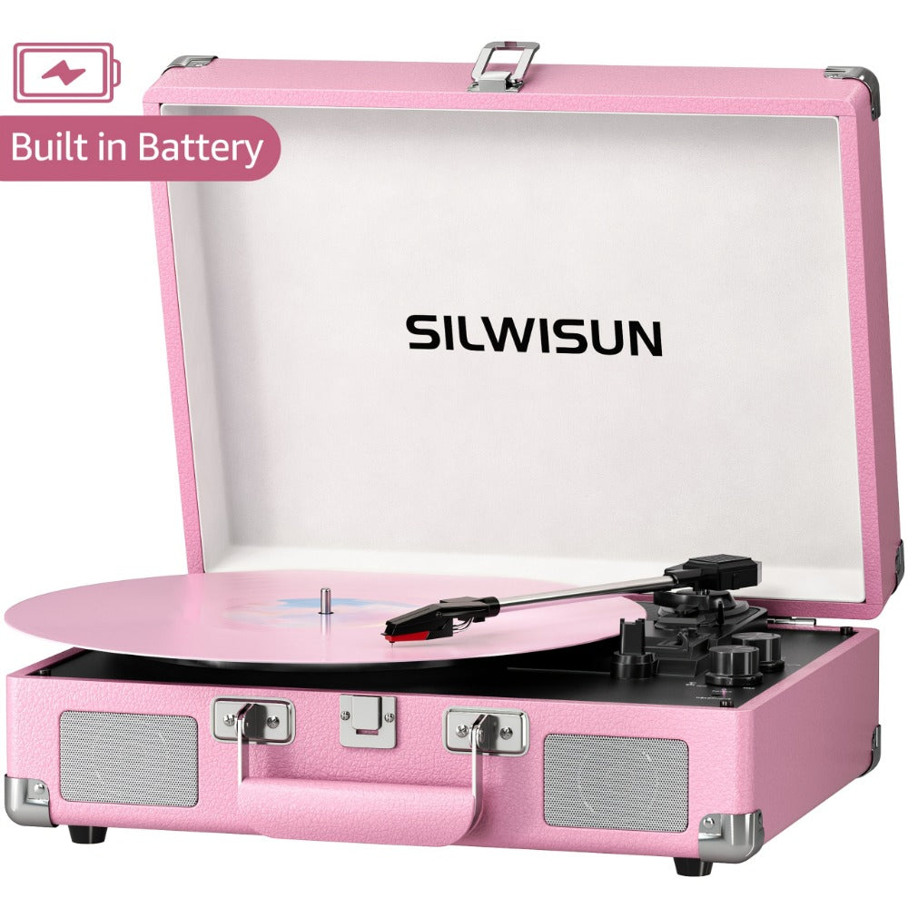 Vinyl Record, Wireless, Portable, Player, Built for Music Listening and Collecting detail image - detail view 5
