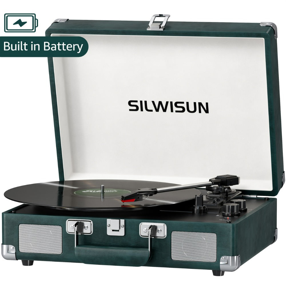 Vinyl Record, Wireless, Portable, Player, Built for Music Listening and Collecting detail image - detail view 9