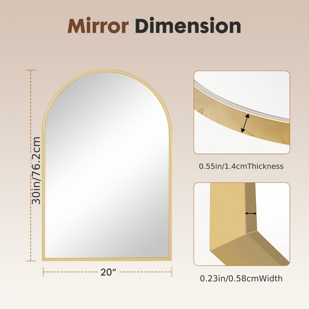 Wall Mirror, Decorative Wall Mirror for Dressing and Daily Routines detail image - detail view 15