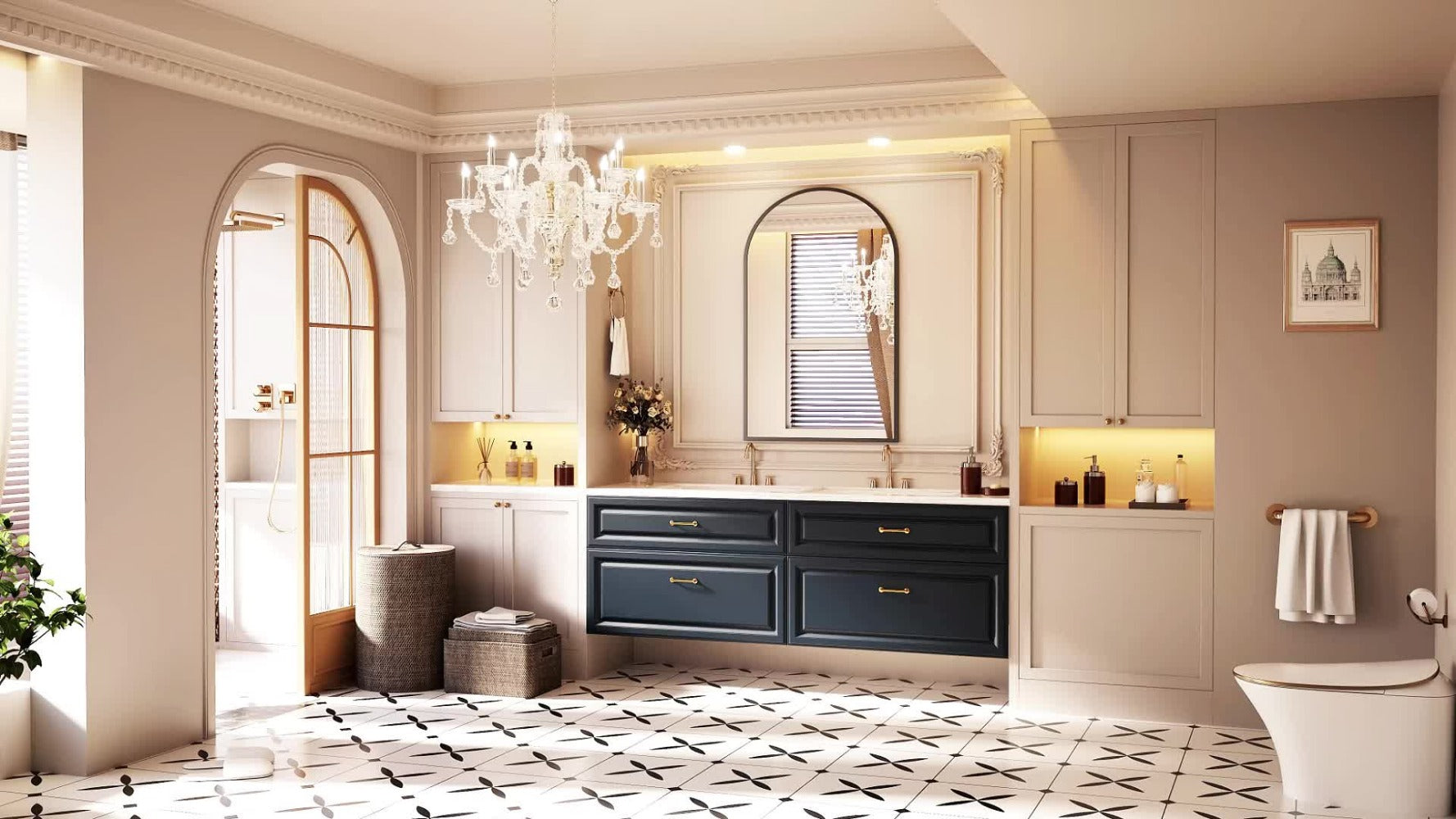 Wall Mirror, Decorative Wall Mirror for Dressing and Daily Routines detail image - detail view 16