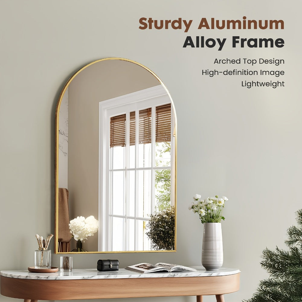 Wall Mirror, Decorative Wall Mirror for Dressing and Daily Routines detail image - detail view 4