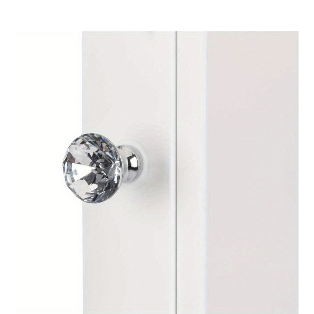 Wall-Mounted Bathroom Wall Cabinet for Organized Everyday Storage, in White detail image - detail view 8