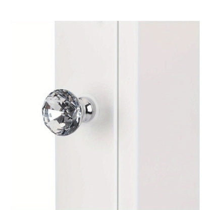 Wall-Mounted Bathroom Wall Cabinet for Organized Everyday Storage, in White detail image - detail view 8