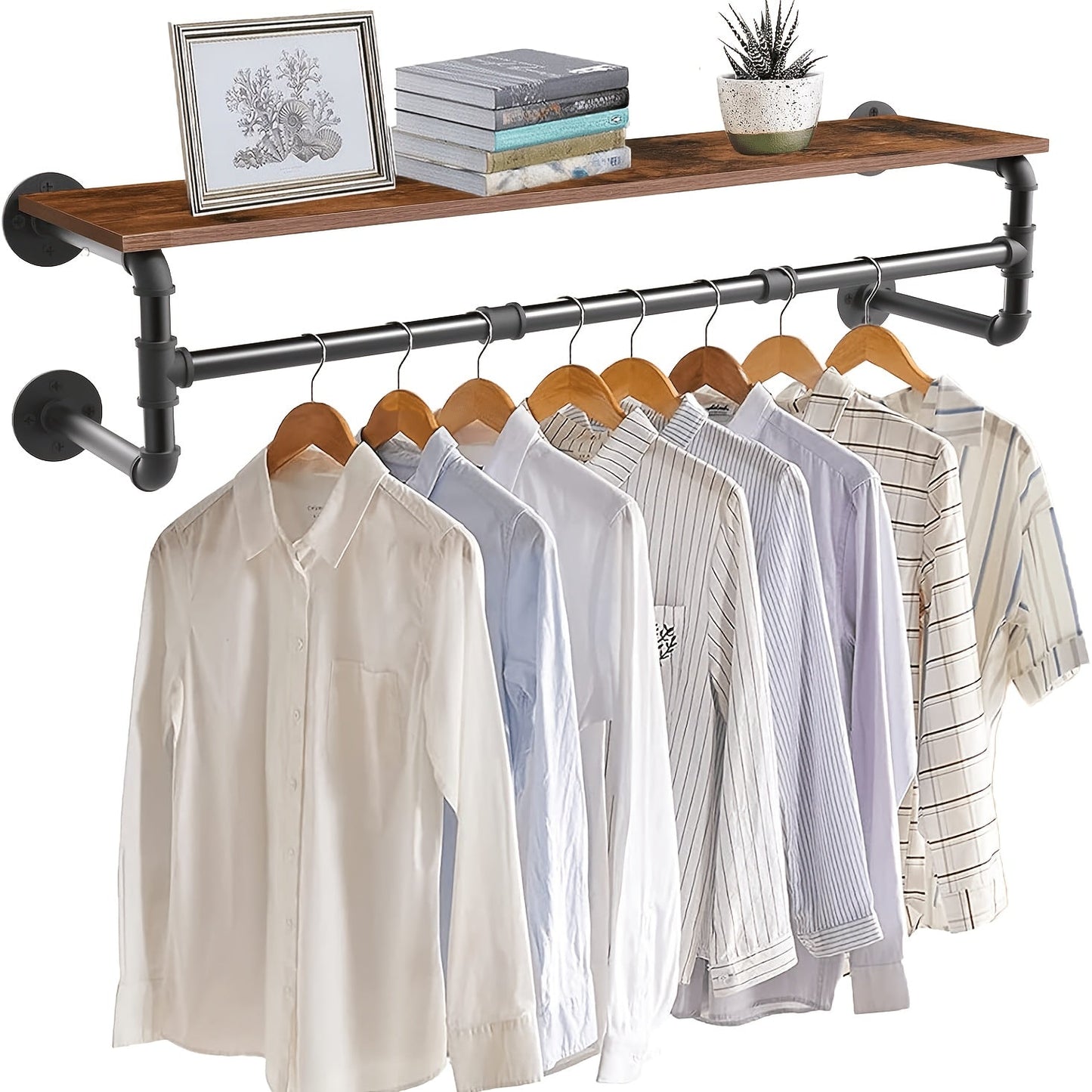 Clothes Rack shown in the 100x25x22cm/ 39.3x9.8x8.6 inch option