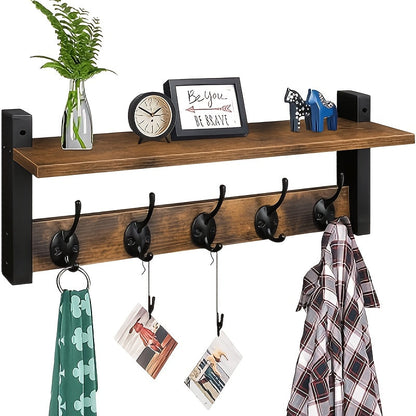 Coat Rack shown in the Vintage option