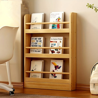 Wall-Mounted Narrow Bookshelf, Freestanding Bookcase for Organized Everyday Storage detail image - detail view 8