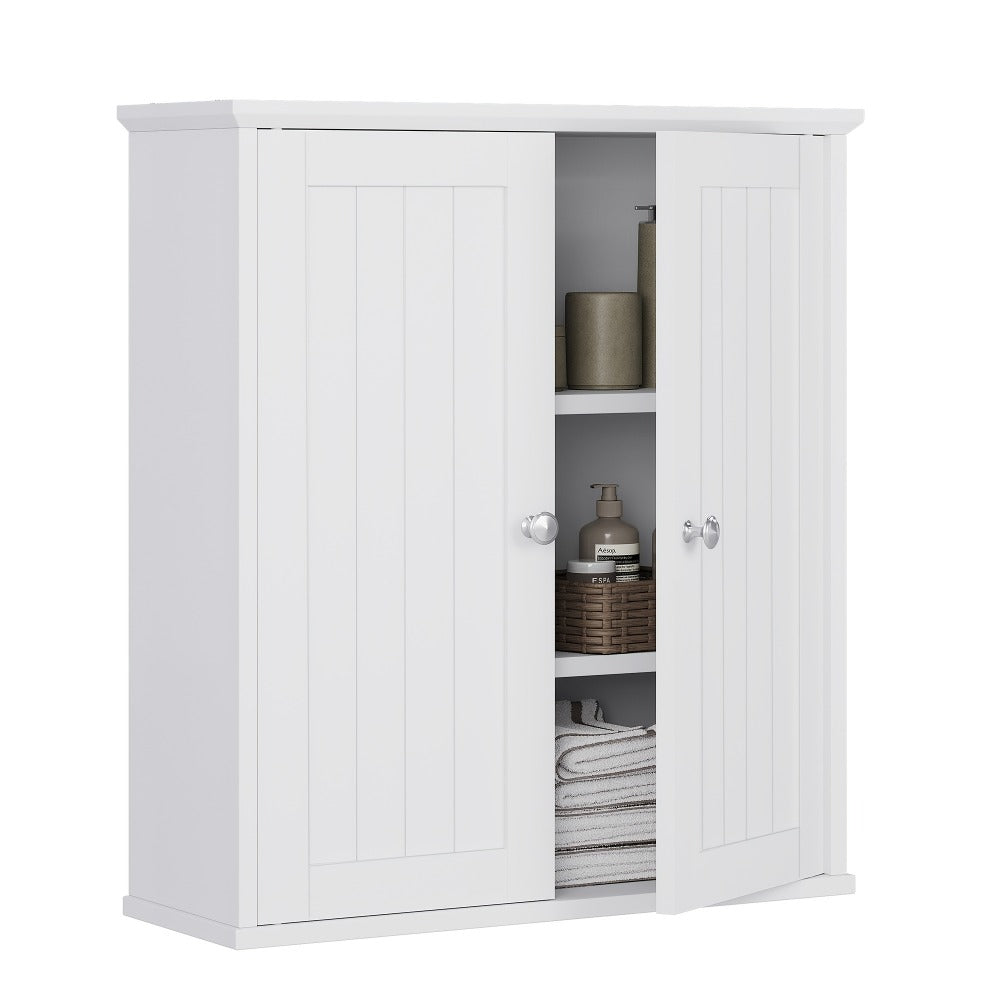 Wall-Mounted Wall Cabinet with Adjustable Shelves for Bathroom detail image - detail view 11