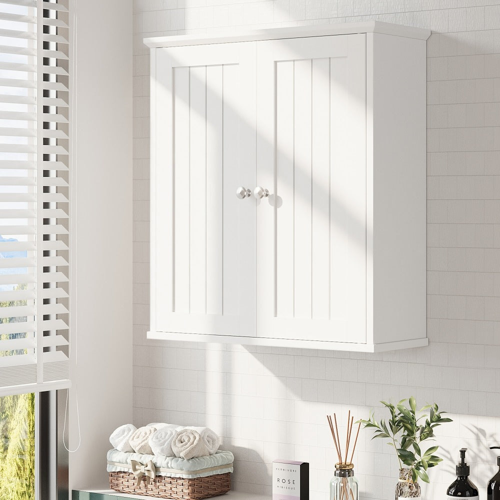 Wall-Mounted Wall Cabinet with Adjustable Shelves for Bathroom detail image - detail view 6