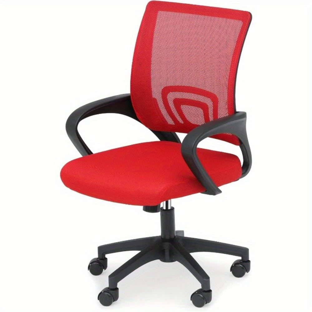 Wide Office Chair with Adjustable Height and Lumbar Support for Home Office detail image - detail view 11