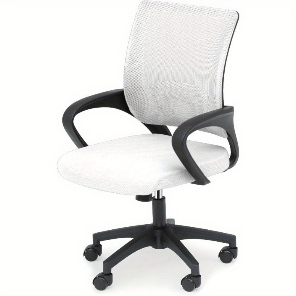 Wide Office Chair with Adjustable Height and Lumbar Support for Home Office detail image - detail view 13