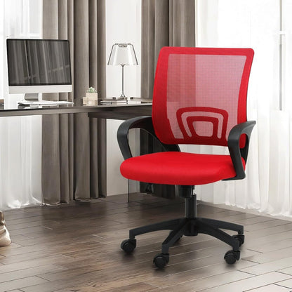Wide Office Chair with Adjustable Height and Lumbar Support for Home Office detail image - detail view 16