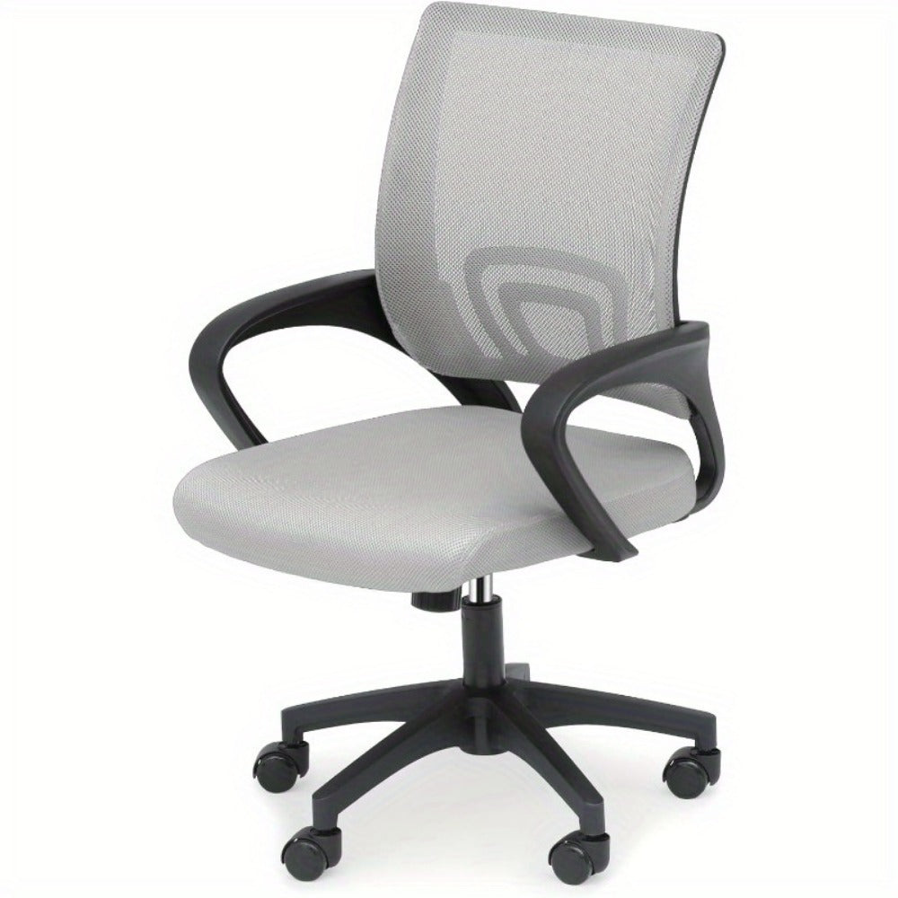 Wide Office Chair with Adjustable Height and Lumbar Support for Home Office detail image - detail view 7