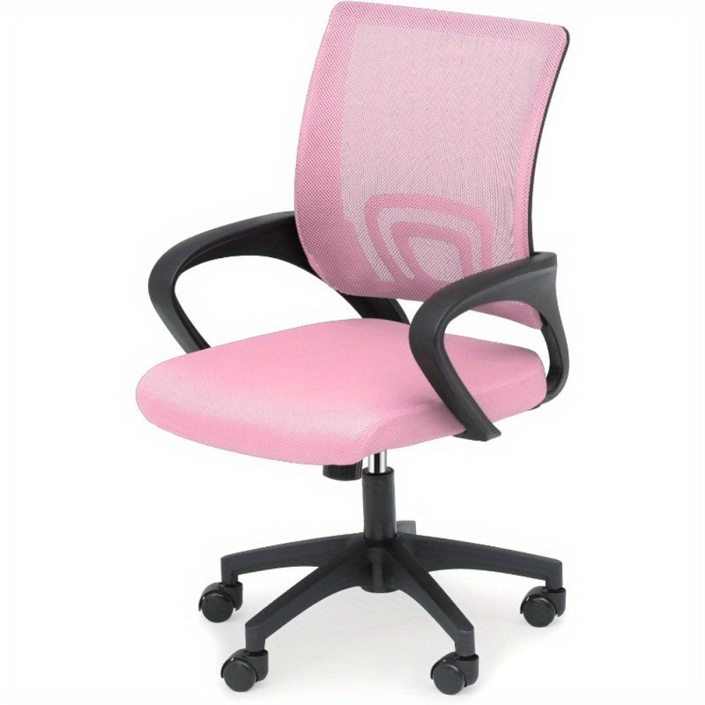 Wide Office Chair with Adjustable Height and Lumbar Support for Home Office detail image - detail view 9