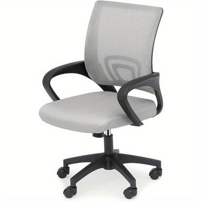 Office Chair shown in the Light Gray option