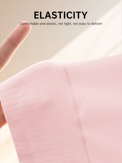 Women's 10-Pack High-Waist Briefs - Striped Everyday Comfort - Mixed colors