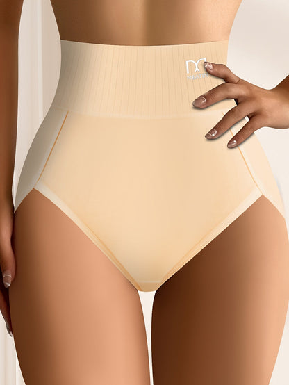 Women's 10-Pack High-Waist Briefs - Striped Everyday Comfort - Mixed colors
