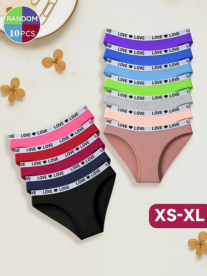 Women's 10-Pack Low-Rise Seamless Thongs - Soft Daily Comfort