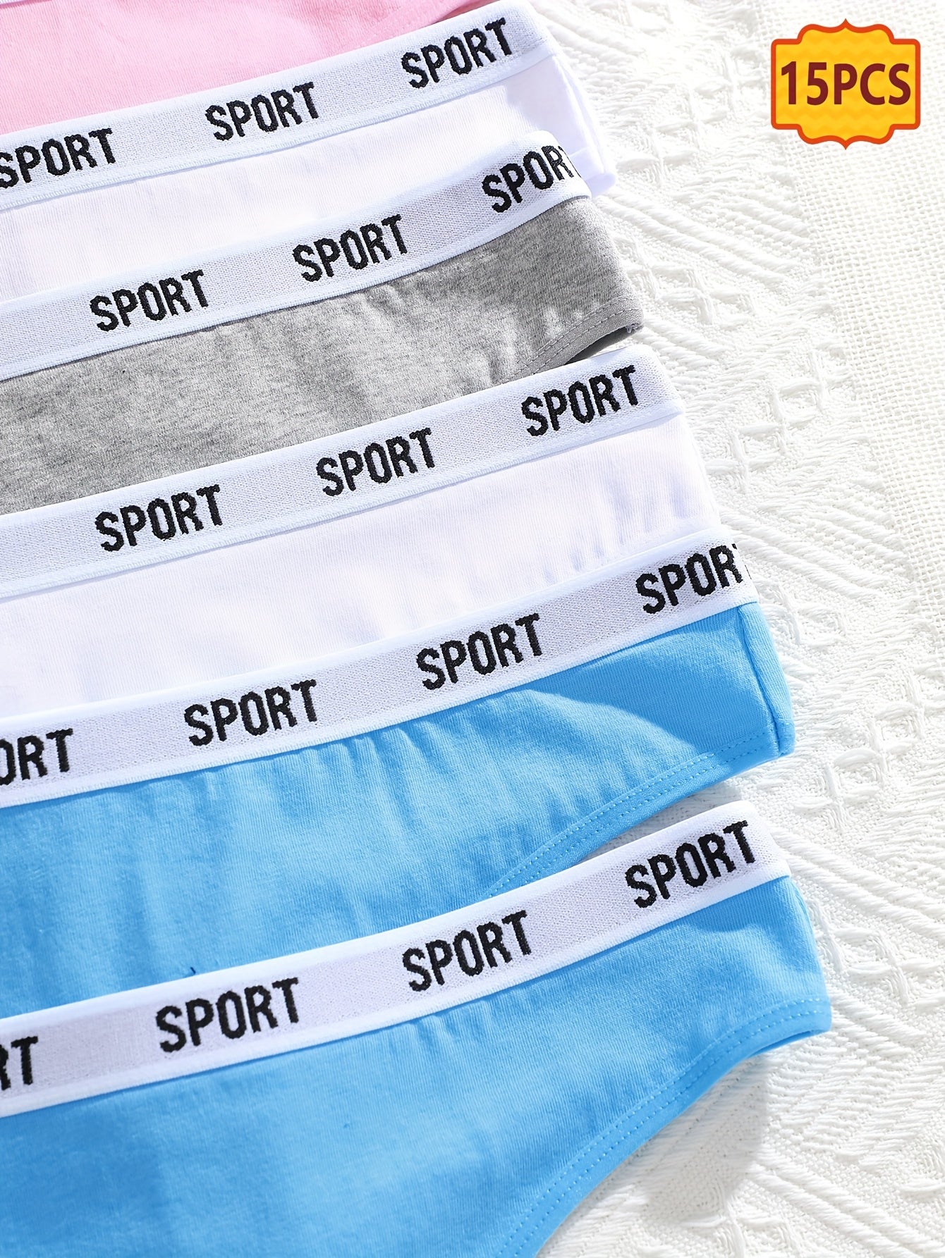 Women's 15-Pack Thongs - Soft Everyday Comfort