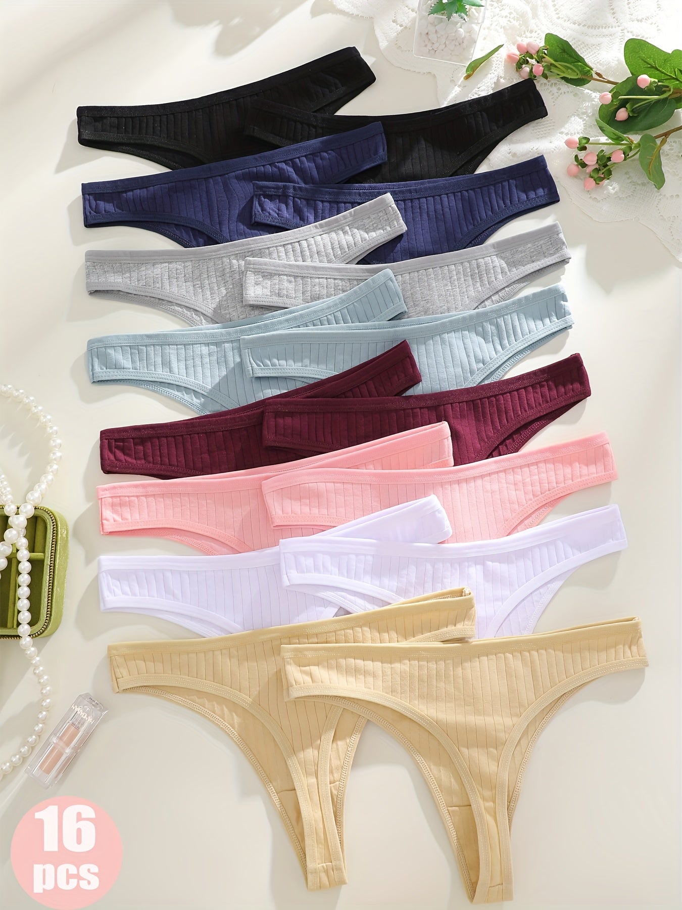 Women’s 16-Pack Briefs - Breathable Daily Comfort Style 6229