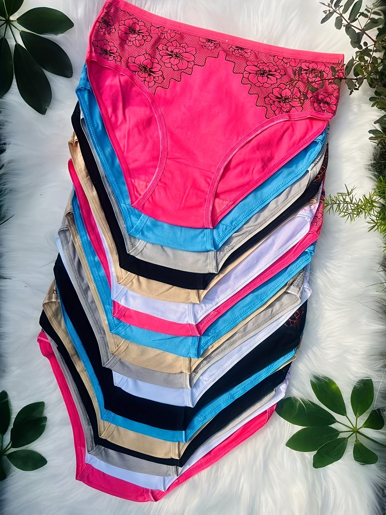 Women’s 17-Pack Briefs - Breathable Daily Comfort