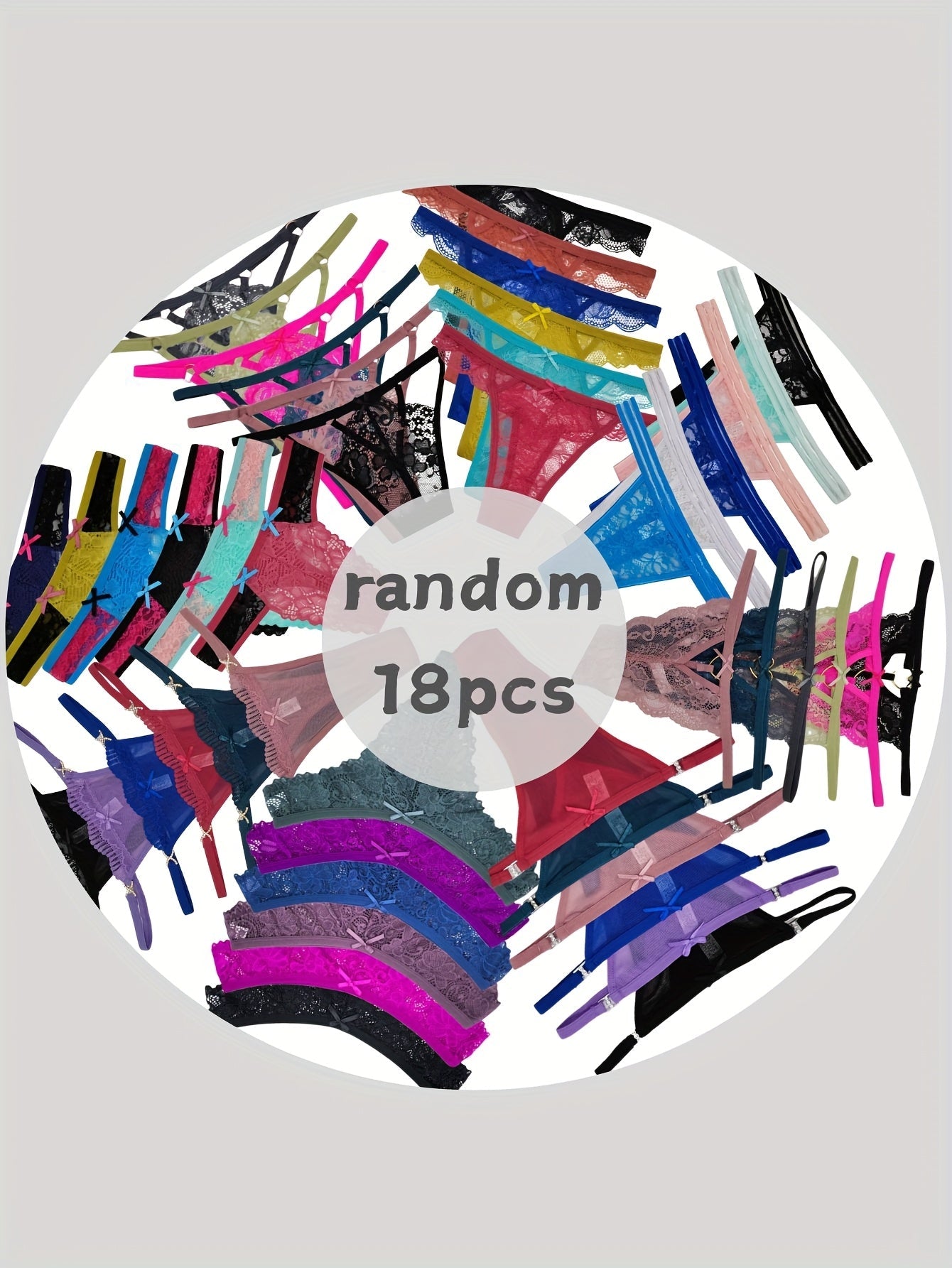 Women's 18-Pack Thongs - Lace Daily Comfort