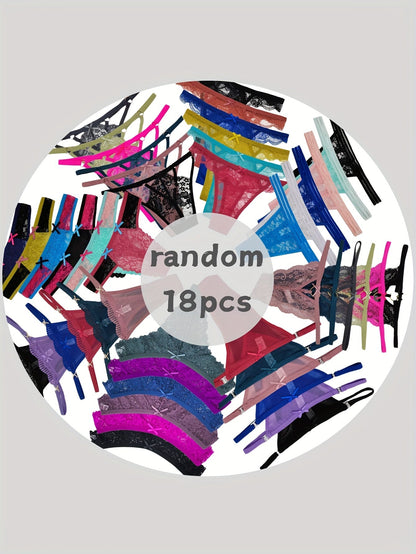 Women's 18-Pack Thongs - Lace Daily Comfort