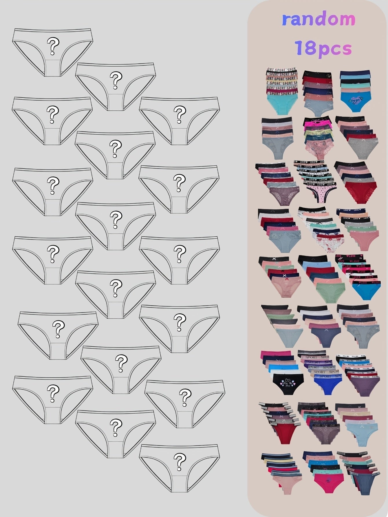 Women's 18-Pack Thongs - Lace Everyday Comfort