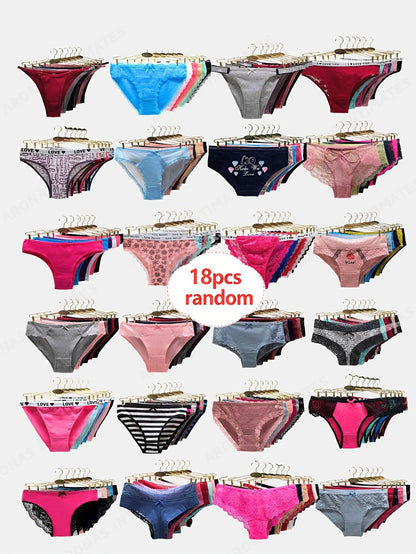 Women's 18-Pack Thongs - Lace Everyday Comfort