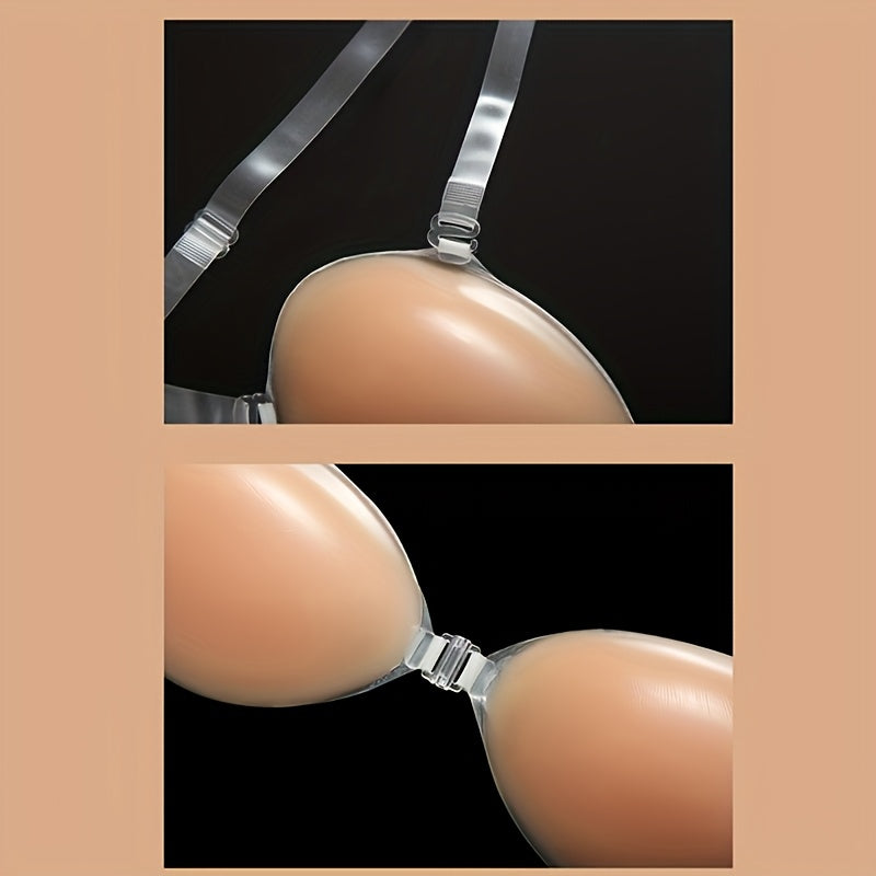 Women’s 2-Pack Seamless Adhesive Bra - Lace Detail Comfort