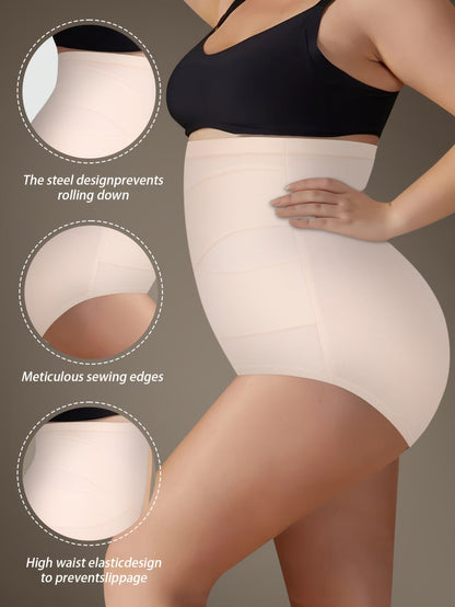 Women's 4-Pack High-Waist Briefs - Soft Plus Size Daily Comfort detail image - detail view 11