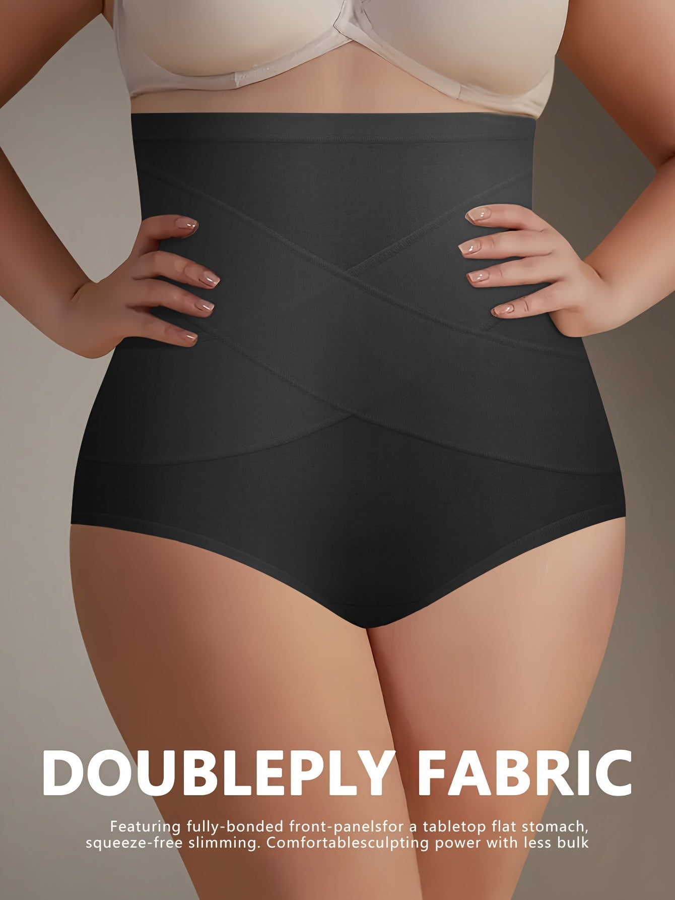 Women's 4-Pack High-Waist Briefs - Soft Plus Size Daily Comfort detail image - detail view 12