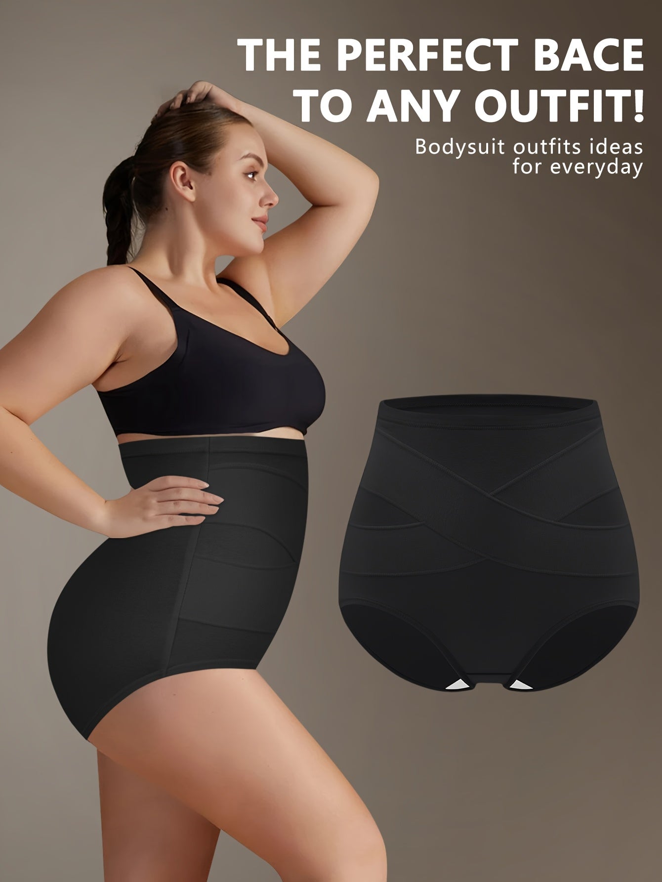 Women's 4-Pack High-Waist Briefs - Soft Plus Size Daily Comfort detail image - detail view 8