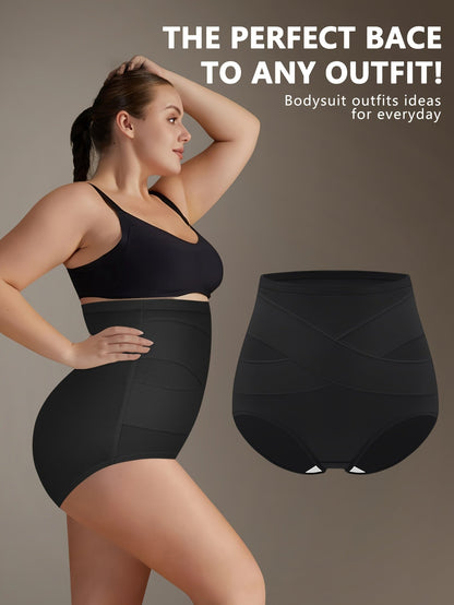 Women's 4-Pack High-Waist Briefs - Soft Plus Size Daily Comfort detail image - detail view 8