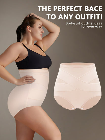 Women's 4-Pack High-Waist Briefs - Soft Plus Size Daily Comfort detail image - detail view 9