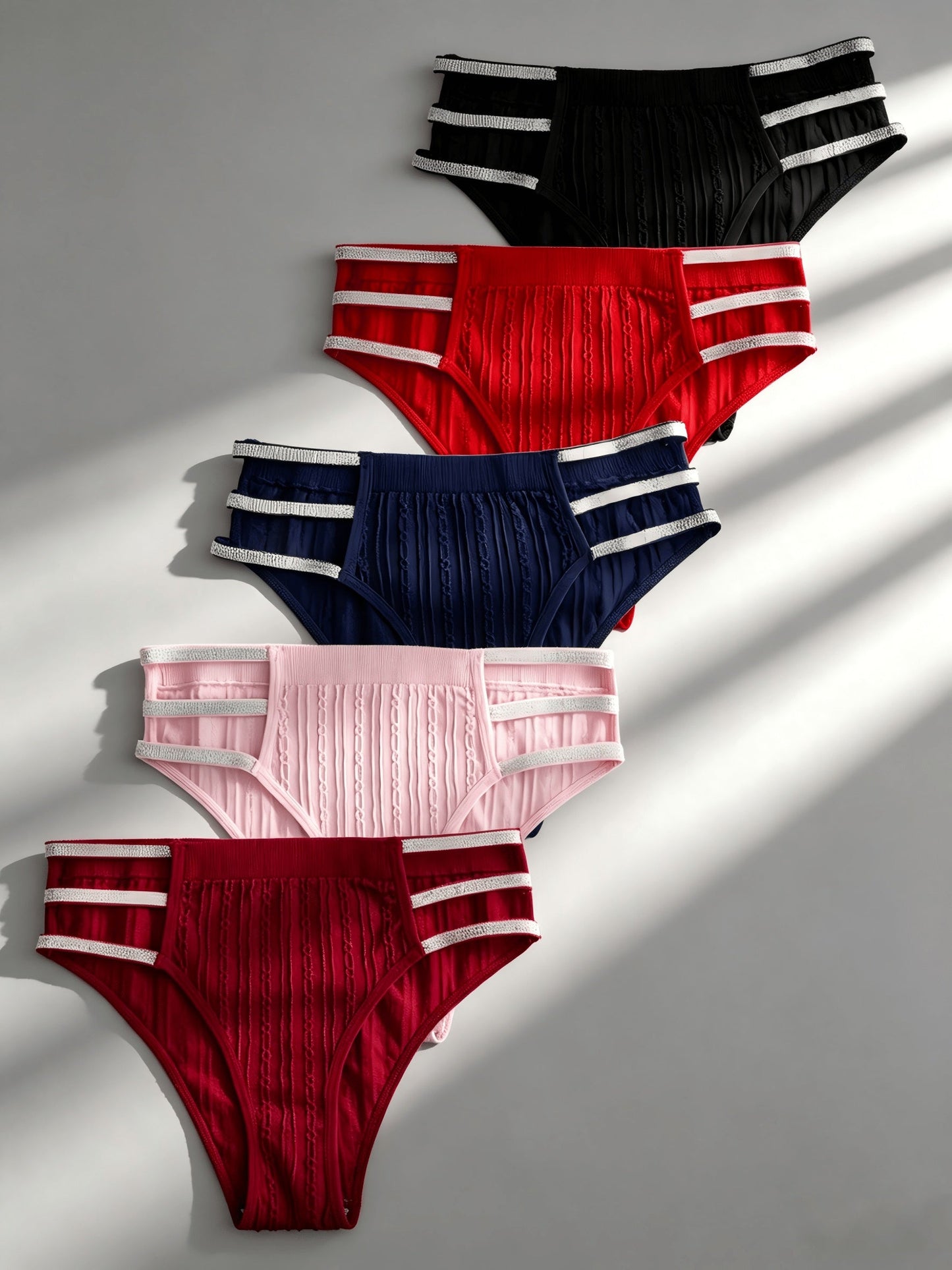 Women's 5-Pack Low-Rise Briefs - Soft Daily Comfort