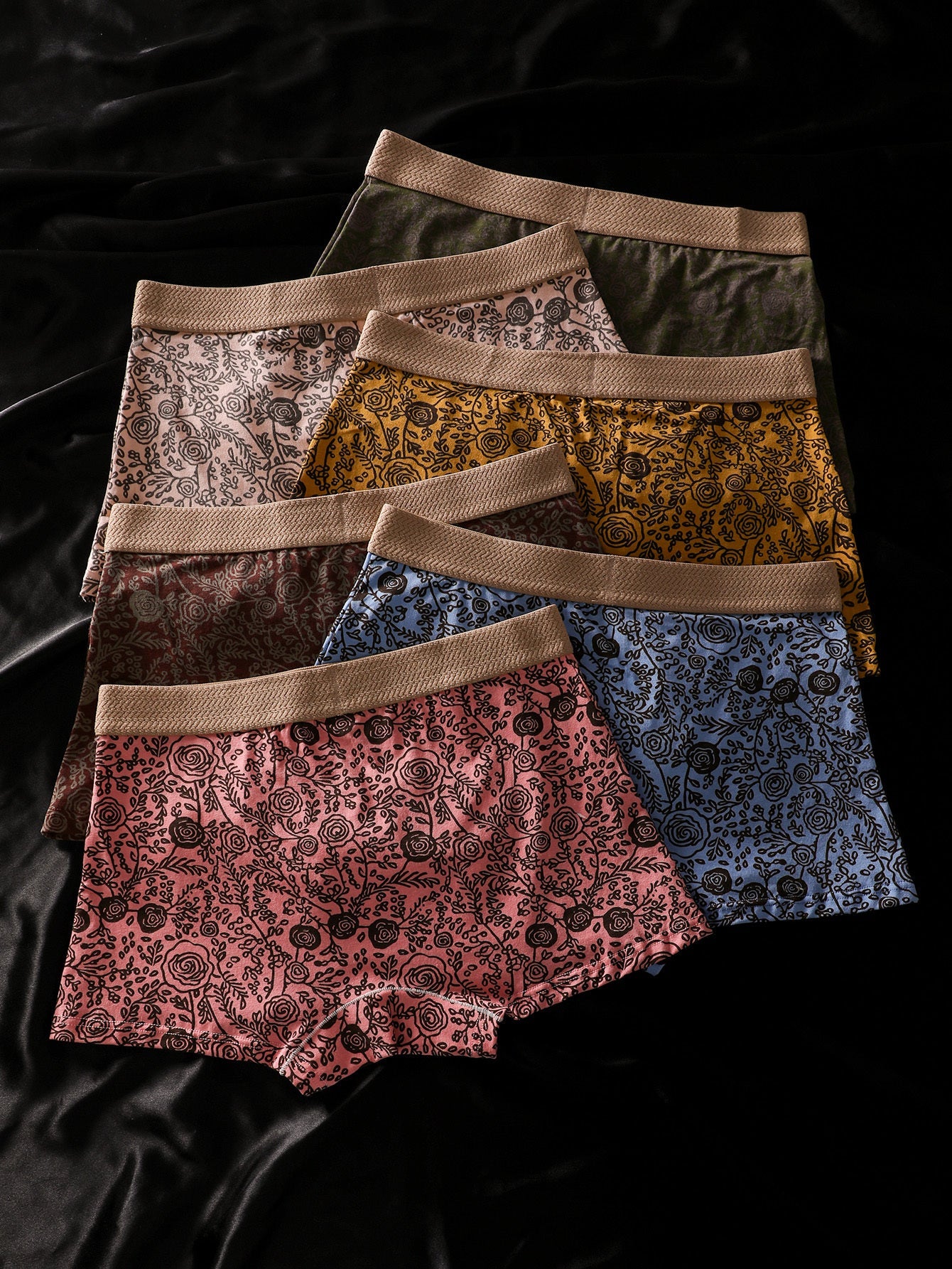 Women's 6-Pack Boyshorts - Soft Everyday Comfort - Mixed colors